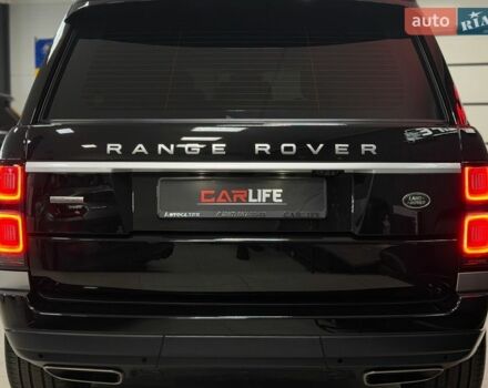 Черный Ленд Ровер Рендж Ровер, объемом двигателя 3 л и пробегом 49 тыс. км за 93500 $, фото 18 на Automoto.ua