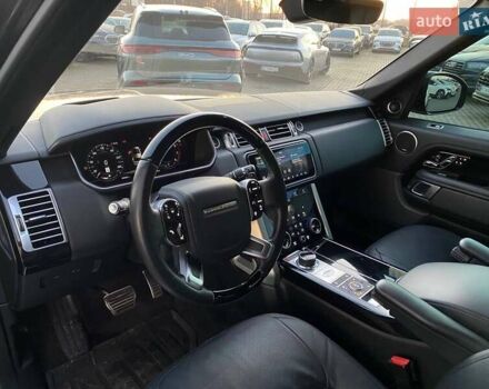 Черный Ленд Ровер Рендж Ровер, объемом двигателя 5 л и пробегом 69 тыс. км за 69950 $, фото 10 на Automoto.ua