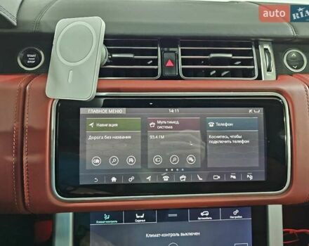 Ленд Ровер Рендж Ровер 2021 у Києві на Automoto.ua Чорний Ленд Ровер Рендж Ровер, об'ємом двигуна 3 л та пробігом 103 тис. км за 89999 $, фото 36 на Automoto.ua