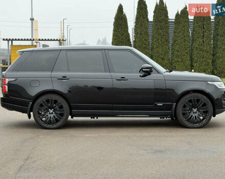 Черный Ленд Ровер Рендж Ровер, объемом двигателя 3 л и пробегом 105 тыс. км за 84000 $, фото 7 на Automoto.ua