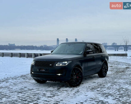 Черный Ленд Ровер Рендж Ровер, объемом двигателя 3 л и пробегом 90 тыс. км за 75555 $, фото 40 на Automoto.ua