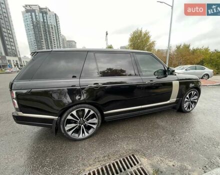 Ленд Ровер Рендж Ровер 2021 в Киеве на Automoto.ua Черный Ленд Ровер Рендж Ровер, объемом двигателя 5 л и пробегом 62 тыс. км за 115000 $, фото 4 на Automoto.ua