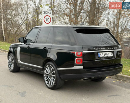 Черный Ленд Ровер Рендж Ровер, объемом двигателя 5 л и пробегом 48 тыс. км за 84900 $, фото 4 на Automoto.ua