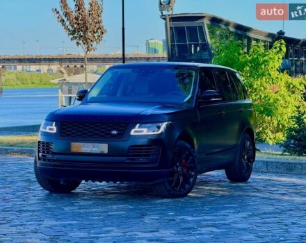 Чорний Ленд Ровер Рендж Ровер, об'ємом двигуна 3 л та пробігом 93 тис. км за 72777 $, фото 184 на Automoto.ua