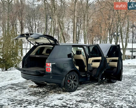 Черный Ленд Ровер Рендж Ровер, объемом двигателя 3 л и пробегом 90 тыс. км за 75555 $, фото 10 на Automoto.ua