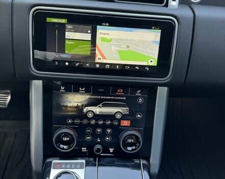 Черный Ленд Ровер Рендж Ровер, объемом двигателя 3 л и пробегом 51 тыс. км за 83500 $, фото 4 на Automoto.ua