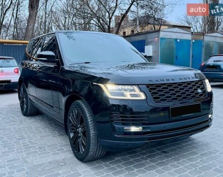 Черный Ленд Ровер Рендж Ровер, объемом двигателя 3 л и пробегом 69 тыс. км за 105000 $, фото 3 на Automoto.ua