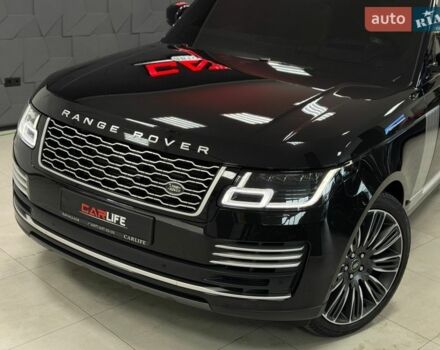 Черный Ленд Ровер Рендж Ровер, объемом двигателя 3 л и пробегом 49 тыс. км за 93500 $, фото 4 на Automoto.ua