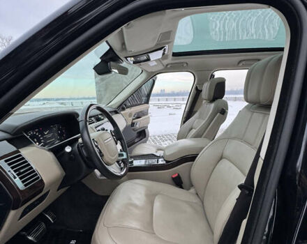 Черный Ленд Ровер Рендж Ровер, объемом двигателя 3 л и пробегом 90 тыс. км за 75555 $, фото 109 на Automoto.ua