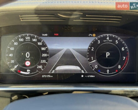 Черный Ленд Ровер Рендж Ровер, объемом двигателя 3 л и пробегом 75 тыс. км за 82000 $, фото 21 на Automoto.ua