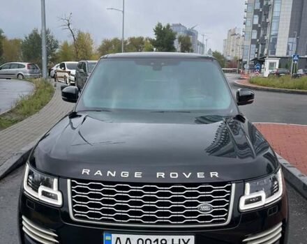 Ленд Ровер Рендж Ровер 2021 в Киеве на Automoto.ua Черный Ленд Ровер Рендж Ровер, объемом двигателя 5 л и пробегом 62 тыс. км за 115000 $, фото 7 на Automoto.ua