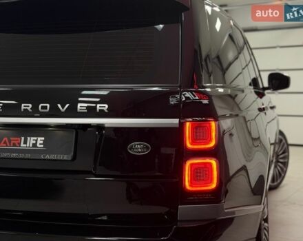 Черный Ленд Ровер Рендж Ровер, объемом двигателя 3 л и пробегом 49 тыс. км за 93500 $, фото 13 на Automoto.ua