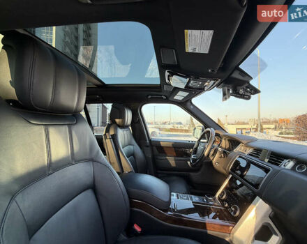 Черный Ленд Ровер Рендж Ровер, объемом двигателя 3 л и пробегом 75 тыс. км за 82000 $, фото 51 на Automoto.ua