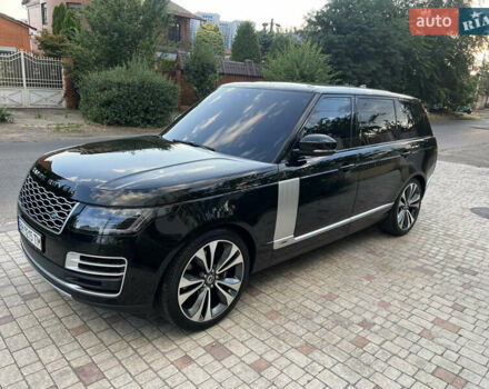 Черный Ленд Ровер Рендж Ровер, объемом двигателя 5 л и пробегом 77 тыс. км за 73499 $, фото 24 на Automoto.ua