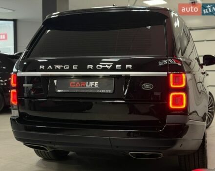 Черный Ленд Ровер Рендж Ровер, объемом двигателя 3 л и пробегом 49 тыс. км за 93500 $, фото 17 на Automoto.ua
