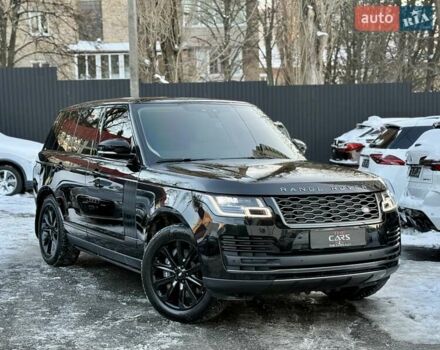 Черный Ленд Ровер Рендж Ровер, объемом двигателя 3 л и пробегом 141 тыс. км за 74900 $, фото 4 на Automoto.ua