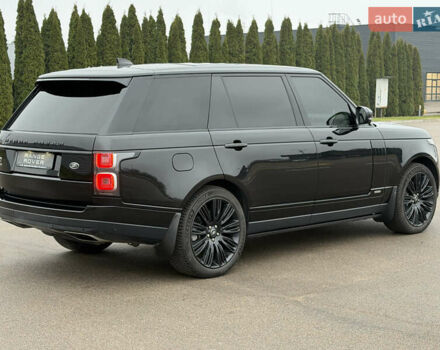 Черный Ленд Ровер Рендж Ровер, объемом двигателя 3 л и пробегом 105 тыс. км за 84000 $, фото 6 на Automoto.ua