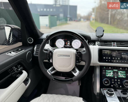 Черный Ленд Ровер Рендж Ровер, объемом двигателя 5 л и пробегом 48 тыс. км за 84900 $, фото 8 на Automoto.ua