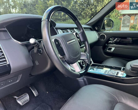 Черный Ленд Ровер Рендж Ровер, объемом двигателя 5 л и пробегом 77 тыс. км за 73499 $, фото 93 на Automoto.ua