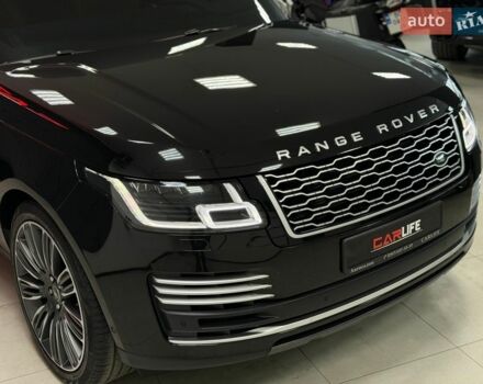 Черный Ленд Ровер Рендж Ровер, объемом двигателя 3 л и пробегом 49 тыс. км за 93500 $, фото 11 на Automoto.ua