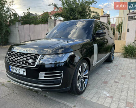Черный Ленд Ровер Рендж Ровер, объемом двигателя 5 л и пробегом 77 тыс. км за 73499 $, фото 2 на Automoto.ua