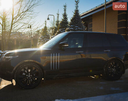 Черный Ленд Ровер Рендж Ровер, объемом двигателя 5 л и пробегом 109 тыс. км за 135000 $, фото 17 на Automoto.ua