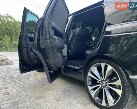 Черный Ленд Ровер Рендж Ровер, объемом двигателя 5 л и пробегом 77 тыс. км за 73499 $, фото 74 на Automoto.ua