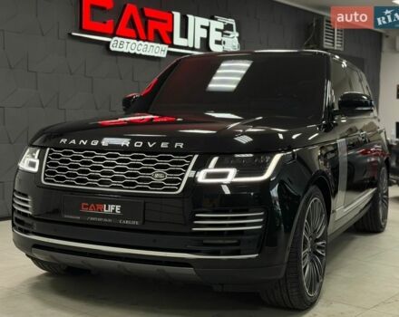 Черный Ленд Ровер Рендж Ровер, объемом двигателя 3 л и пробегом 49 тыс. км за 93500 $, фото 7 на Automoto.ua