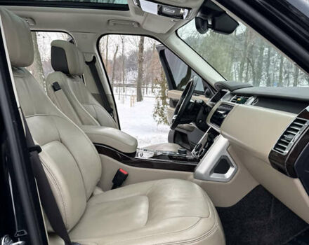 Черный Ленд Ровер Рендж Ровер, объемом двигателя 3 л и пробегом 90 тыс. км за 75555 $, фото 91 на Automoto.ua