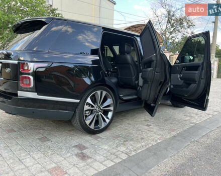 Черный Ленд Ровер Рендж Ровер, объемом двигателя 5 л и пробегом 77 тыс. км за 73499 $, фото 68 на Automoto.ua