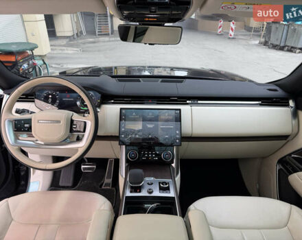 Черный Ленд Ровер Рендж Ровер, объемом двигателя 3 л и пробегом 82 тыс. км за 147000 $, фото 11 на Automoto.ua