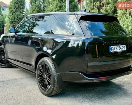 Черный Ленд Ровер Рендж Ровер, объемом двигателя 3 л и пробегом 74 тыс. км за 143000 $, фото 40 на Automoto.ua