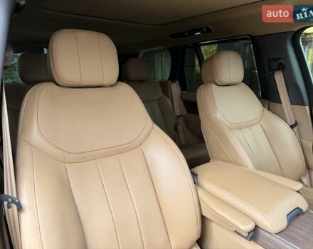 Ленд Ровер Рендж Ровер 2022 в Киеве на Automoto.ua Черный Ленд Ровер Рендж Ровер, объемом двигателя 3 л и пробегом 38 тыс. км за 149900 $, фото 11 на Automoto.ua