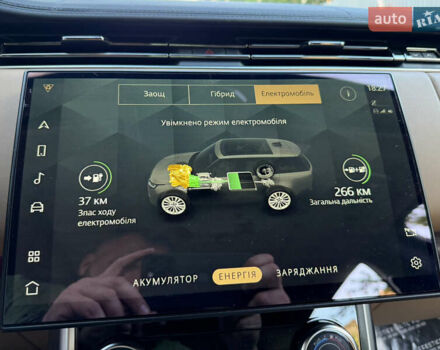 Черный Ленд Ровер Рендж Ровер, объемом двигателя 3 л и пробегом 49 тыс. км за 150000 $, фото 90 на Automoto.ua