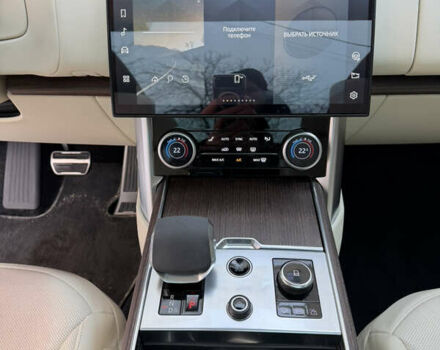 Черный Ленд Ровер Рендж Ровер, объемом двигателя 3 л и пробегом 82 тыс. км за 147000 $, фото 10 на Automoto.ua