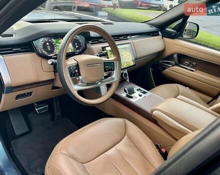 Ленд Ровер Рендж Ровер 2022 в Киеве на Automoto.ua Черный Ленд Ровер Рендж Ровер, объемом двигателя 3 л и пробегом 52 тыс. км за 153900 $, фото 28 на Automoto.ua