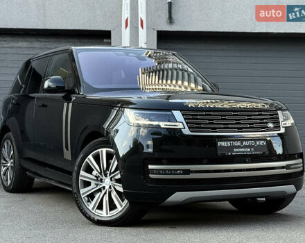 Ленд Ровер Рендж Ровер 2022 в Киеве на Automoto.ua Черный Ленд Ровер Рендж Ровер, объемом двигателя 3 л и пробегом 49 тыс. км за 150000 $, фото 2 на Automoto.ua