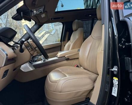 Черный Ленд Ровер Рендж Ровер, объемом двигателя 3 л и пробегом 64 тыс. км за 139000 $, фото 16 на Automoto.ua