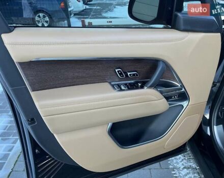 Черный Ленд Ровер Рендж Ровер, объемом двигателя 3 л и пробегом 94 тыс. км за 132900 $, фото 10 на Automoto.ua