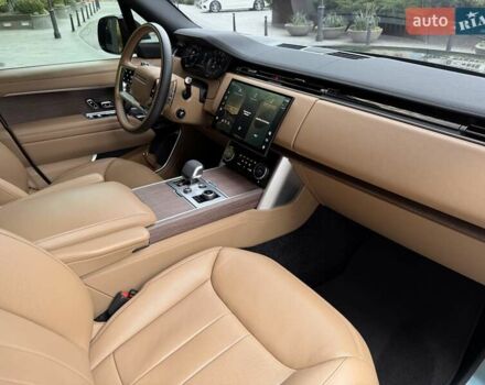 Ленд Ровер Рендж Ровер 2022 в Киеве на Automoto.ua Черный Ленд Ровер Рендж Ровер, объемом двигателя 3 л и пробегом 38 тыс. км за 149900 $, фото 12 на Automoto.ua