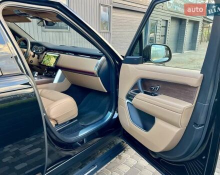 Ленд Ровер Рендж Ровер 2022 в Киеве на Automoto.ua Черный Ленд Ровер Рендж Ровер, объемом двигателя 3 л и пробегом 52 тыс. км за 153900 $, фото 59 на Automoto.ua