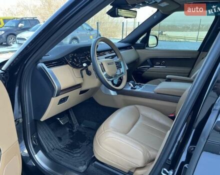 Черный Ленд Ровер Рендж Ровер, объемом двигателя 3 л и пробегом 94 тыс. км за 132900 $, фото 8 на Automoto.ua