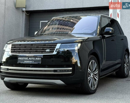 Ленд Ровер Рендж Ровер 2022 в Киеве на Automoto.ua Черный Ленд Ровер Рендж Ровер, объемом двигателя 3 л и пробегом 49 тыс. км за 150000 $, фото 10 на Automoto.ua