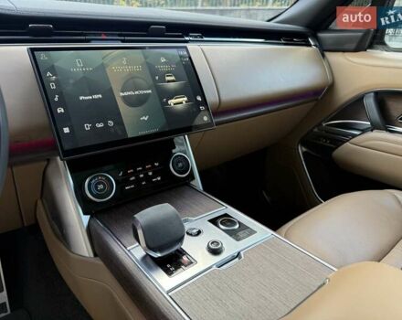 Черный Ленд Ровер Рендж Ровер, объемом двигателя 3 л и пробегом 64 тыс. км за 139000 $, фото 18 на Automoto.ua