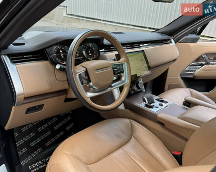 Черный Ленд Ровер Рендж Ровер, объемом двигателя 3 л и пробегом 49 тыс. км за 158000 $, фото 43 на Automoto.ua