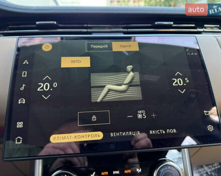 Черный Ленд Ровер Рендж Ровер, объемом двигателя 3 л и пробегом 49 тыс. км за 158000 $, фото 87 на Automoto.ua