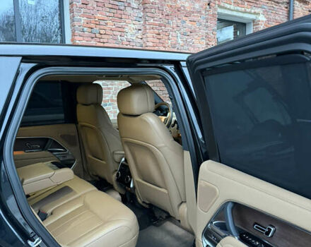 Черный Ленд Ровер Рендж Ровер, объемом двигателя 3 л и пробегом 66 тыс. км за 144000 $, фото 6 на Automoto.ua