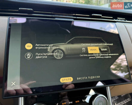 Черный Ленд Ровер Рендж Ровер, объемом двигателя 3 л и пробегом 49 тыс. км за 150000 $, фото 79 на Automoto.ua