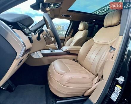 Ленд Ровер Рендж Ровер 2022 в Киеве на Automoto.ua Черный Ленд Ровер Рендж Ровер, объемом двигателя 3 л и пробегом 52 тыс. км за 153900 $, фото 26 на Automoto.ua