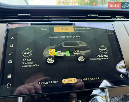 Ленд Ровер Рендж Ровер 2022 в Киеве на Automoto.ua Черный Ленд Ровер Рендж Ровер, объемом двигателя 3 л и пробегом 49 тыс. км за 150000 $, фото 89 на Automoto.ua